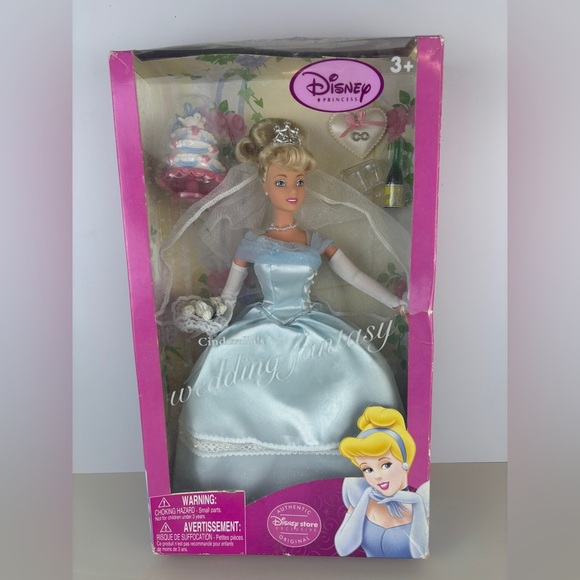 Barbie Other - Cinderella Barbie Doll Disney Store Princess Doll Collection
